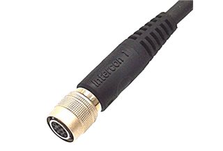 Intercon1 VCP-5.0-S 12 Pos Circular Plug w/ Sockets to 12 Pin Circular Plug w/ Pins, CCXC Style, 5.0 Meters   