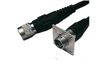 Intercon1 VCXSJ-0.2-PJ 12 Pos Circular FEMALE JACK w/ Sockets to 12 Pin Circular MALE JACK w/ Pins, CCXC Style Extensions and Couplers, 2.0 Meters   