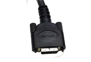 Intercon1 ELCP-5.0-P Economy, Camera Link – Straight - 26 Pos MDR (Standard) Connectors (Overmolded), Locking Thumbscrews, 5.0 Meters   