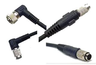Intercon1 RHC11S-20-P Remote Head Cables for Tobsiba & Elmo Cameras IK-M43, IK-CU43A, MN42H & CN42H, 20 Meters   