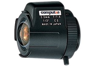 Computar TG2314FCS-L-DC Type Lenses: Pre-wired 4 pin mini-connector, Long Cable   1/3