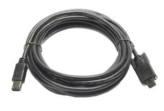 The Basler  2000023190 Cable IEEE 1394b/a 9p/6p; 9p-lock, 10 m Cable Accessory